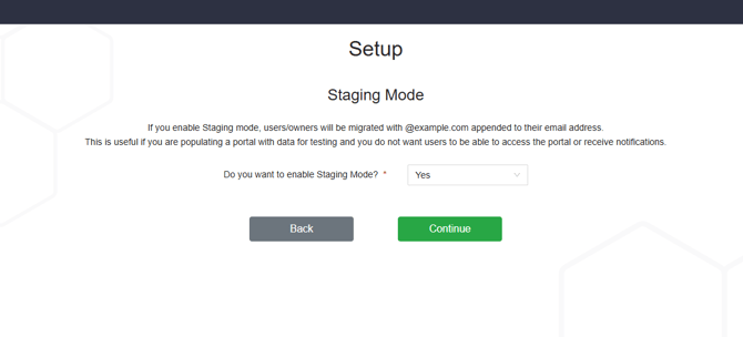 Staging